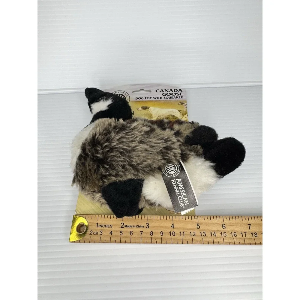 American Kennel Club AKC Canada Goose Plush Dog Toy With Squeaker Bird Hunting